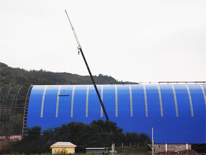 沁阳煤棚网架工程